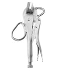 Auto Body Sheet Metal Locking Clamp Pulling Pliers Adjustable Welding Tool with firm grip for car dent removal and metal repair.