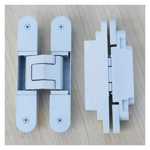 Concealed 80 Kg Adjustable Cabinet Hinges Set durable steel construction in one color finish for heavy duty use