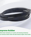 Traction Drive Belt For TimeMaster 30 Inch Lawn Mowers Replacement Belt Size Three Eighths Inch By Twenty Seven And A Half Inch Model 1209470 Neoprene Rubber
