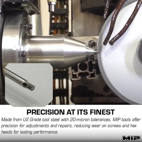 Machining process of One Quarter Inch Hex Bit Three Millimeter Allen Wrench for RC Cars and Power Tools Gen 2 Speed Tips