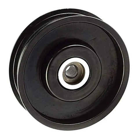 Super Cool Drive Belt Tensioner Idler Pulley Replacement For Mercedes Benz C-Class E-Class Glk And More Models, black metal pulley