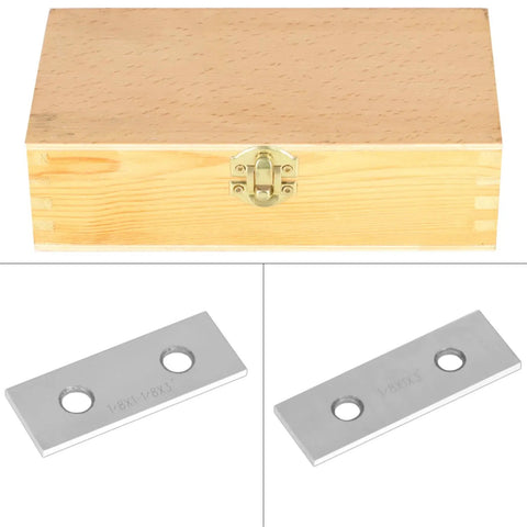 Heavy Duty Machinist Parallel Block Set, Ten Pairs Of Precision Parallels, One Eighth Inch Thick By Three Inches Long, Alloy Steel With 0.0002 Inch Tolerance, Works From Half Inch To One And Five Eighths Inch For Tight, Accurate Setups