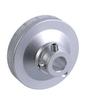 Aluminum Revolving Handwheel for Machinery and Industrial Apps With Engraved Scale Markings, Adjustable Inner Hole Diameters