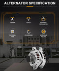 New Dropin Alternator Replacement For Hyundai Tucson 2.4L 2014-2015, Kia Sportage 2.0L 2015-2016, High Output 11702 specifications