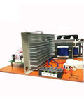 Heavy Duty 1500W Ultrasonic Cleaner Generator Drive Circuit Kit With Transducer Interface and PCB Board, side view display