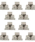 Twin Double Roller Cabinet Door Latch Catch For Cupboard And Drawer Easy Install Secure Closure For Home Camper RV