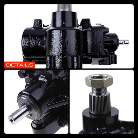 Heavy Duty Power Steering Gearbox Assembly For Chevy Silverado 2500 HD And 3500 Crew Cab Truck 2011 Through 2021 close-up detail