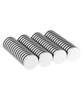 60 Pack N52 Neodymium Disc Magnets 0.5 Inch Diameter, 0.0625 Inch Thick Beefy And Ultra Strong Rare Earth Magnets Stacked Side View