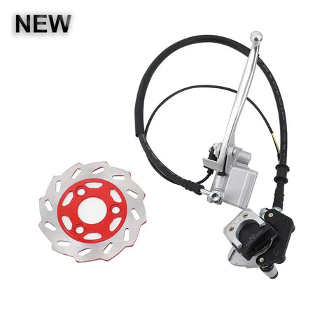 Honda Monkey Z50 Front Hydraulic Disc Brake Caliper Kit with lever and rotor for Z50R Motorcycle Ride Ready Bolt On Caliper Upgrade
