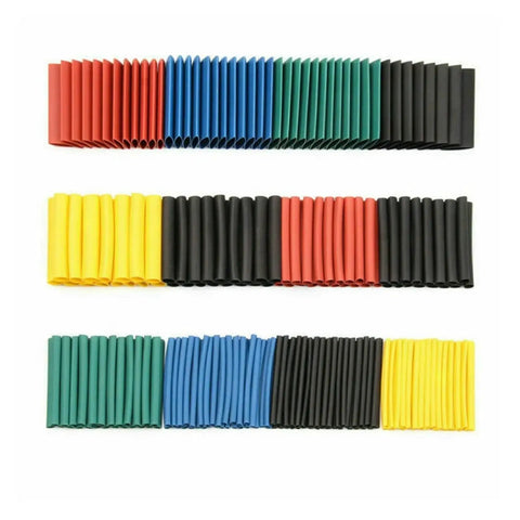 Top Tier 530 Pcs Heat Shrink Tubing Kit With Assorted Electrical Wire Sleeves For Car Wrapping And Cable Insulation That Is Total Slapdash Perfect For Fixing Wiring Hassles, assorted color sleeves