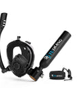 Half Liter Mini Scuba Tank Portable Lung Tank 3000 PSI DOT Certified Dive Air Tank with snorkel mask and strap