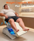 Qnoxlim Full Electric Massage Table With Lift, Whole Piece 3 Motor Professional Facial Bed for Estheticians, heavy-duty with 450 lbs capacity.