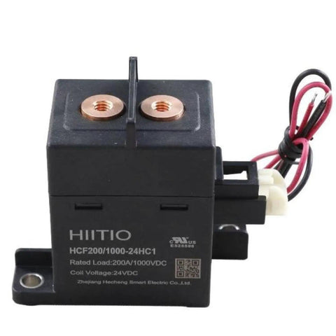 Heavy Duty 200A 1000VDC DC Contactor With A Solid Ceramic Seal And 24VDC Coil for renewable energy installations.