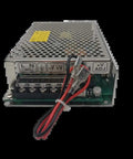 Top Shelf 120W Ups Switching Power Supply 24V Lithium Battery Charger 27.6V Output front view with wired connections.