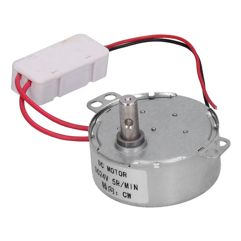DC Brushless Micro Reduction Synchronous Motor For Home Appliances 5 RPM 24V Quiet High Torque Electric Motor with wires