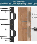 Oil Rubbed Bronze Door Strike Plate With Reinforced Torx Screws And Bit For Exterior And Interior Doors, installation demo