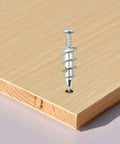 Self Drilling Drywall Anchors Kit 100 Pcs Zinc Hollow Wall Anchors With Screws No Tools Needed Quick Install For Renters Quick Crack Free Mounts Great For Apartments And Dorm Rooms, zinc anchor in drywall