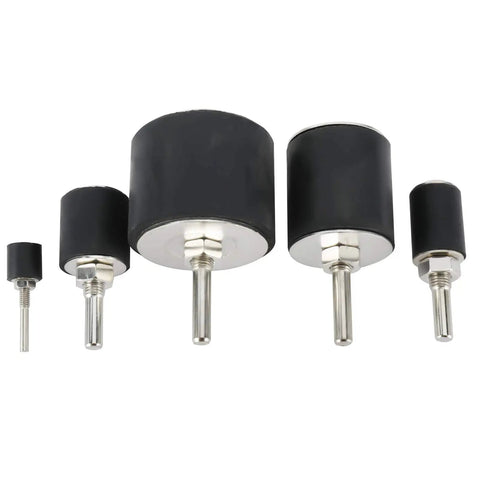 Heavy Hitter 25 Piece Sanding Drum Kit For Drills features five mandrel arbors in different sizes for versatile sanding.