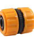 Fix Leaky Gums Fast With This Awesome 6 Piece Garden Hose Repair Kit For Seamless 5/8 Or 3/4 Inch Connections No Tools Needed Just Snap And Go To Save Your Summer Watering Projects Anywhere. orange plastic hose repair connector