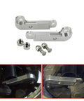 Drift Angle Adapter Kit for BMW E36 M3 Aluminum Power Tuning Drift Lock, CNC machined parts with bolts and installation views