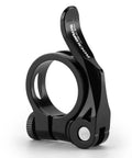 Black aluminum Bike Seat Post Clamp 31.8/34.9mm Aluminum Quick Release For 27.2-28.6mm And 30.4-31.8mm Mountain Road Seat Posts