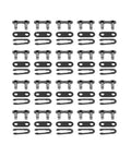 Heavy Hitter Stainless Steel Chain Master Links For Bikes And Cycles No Sweat Connector Repair Parts in a 20 pack layout.