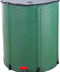 750L Foldable Rain Barrel With Large Capacity Water Storage Tank Portable Rainwater Harvesting Container With Filter Tap Kit