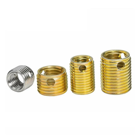 Heavy Duty Self Tapping Thread Repair Inserts Galvanized And Stainless Steel M3 To M16 assorted sizes for fixing stripped threads.