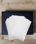 Stack of White EPE Foam Wrap Pouches 200 Pack Heavy Duty Cushion Wrap For Electronics Mailing Parcels Moving And Shipping