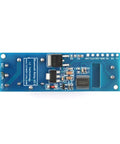 12V Bluetooth Relay Module For IoT Control With Mobile App Remote On Off Switch Wireless Phone Control Easy Setup 10 Meter Range Smart Home Automation Device, blue PCB board