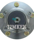 Top view of Wheel Bearing And Hub Assembly HA590107 Preset Pre-Greased And Pre-Sealed For Easy Install Durable Replacement