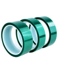 Green PET Tape For PCB Soldering And SMT Plating Shielding Top Notch High Temperature Tape with varying width rolls