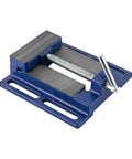 Heavy Duty 4 Inch Cast Iron Bench Vise Clamp For Woodworking And Pipe Work with smooth jaw and quick release feature