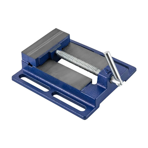 Heavy Duty 4 Inch Cast Iron Bench Vise Clamp For Woodworking And Pipe Work with smooth jaw and quick release feature