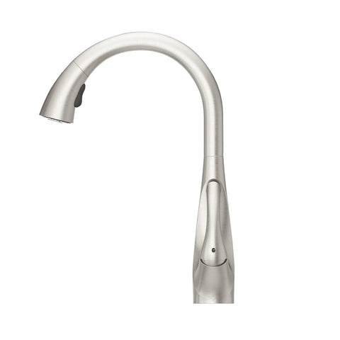 Jovi Kitchen Faucet With Pull Down Sprayer And Soap Dispenser Single Handle High Arc No Fuss Spot Defense Stainless Steel Finish