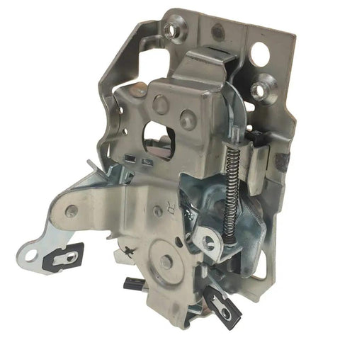Front Right Passenger Door Lock Latch Assembly Replaces 16631626 For Chevy GMC C1500 C2500 K1500 K2500 S10 Safari Yukon Suburban Kodiak Pickup Truck durable steel construction, close-up detail.