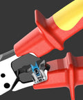 1000V Insulated Multifunction Pliers With Wire Cutter Stripper And Crimper Heavy Duty 60CRV Steel Electrician Tool gripping wire