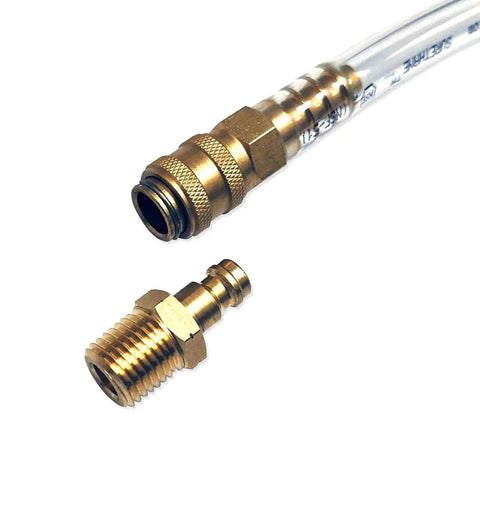 Brass adapters for Seastar Hydraulic Steering Filler Kit with Swivel for Boaters Bleed Kit for Outboard Power Steering