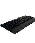 Full Size Pc Gaming Keyboard Delivering Sick Rgb Backlighting And Fully Programmable Macros For Casual To Pro Players, side view.