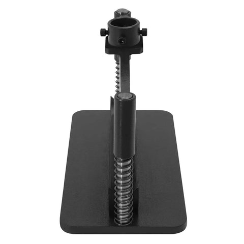 Front view of hydraulic press brake attachment for metal bending, heavy duty shop press tool with secure fixing screws, precision bending powerhouse steel 45 steel, rust resistant