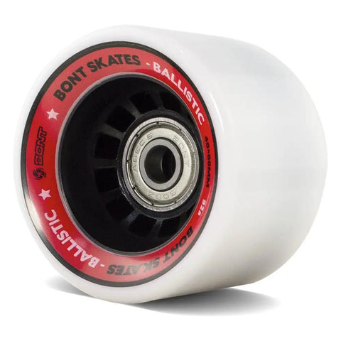 Ballistic Roller Skate Wheels With Bearings For Indoor And Outdoor Quad Skates 60x40mm 92A Durable Wheel Set