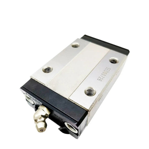 SR35W Linear Block And Rail Guide Slider System close-up showing durable bearing and precision design