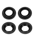 Front Upper And Lower A Arm Bearing Seal Shaft Rebuild Kit For ATV Front Suspension with four black seals shown