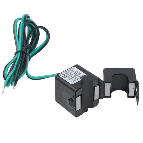 Slick Split Core Current Transformer Clamp with Dead Simple Live Wire Hookup and Bang On Point Five Accuracy for Quick EV Charger Grid Tracking.