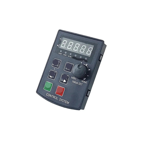 Stepper And Servo Motor Controller With Pro Grade Five Digit Display And Positive And Negative Limit Communication, Precise Motion Control Module For Robotics, CNC, DIY Automation And Industrial Motor Projects black panel