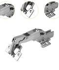 Hydraulic Corner Cabinet Hinge With Soft Close And 165 Degree Opening Easy No Drill Install