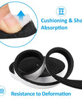 Foam Insulation Tape For Doors And Windows, High Density CR Foam Neoprene Weather Stripping Seal showing cushioning features