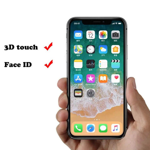 iPhone displaying screen with icons, showcasing 6.1 Inch LCD Screen Replacement Kit With 3D Touch Digitizer And Repair Tools For 11 Models