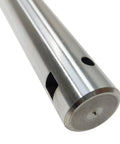 Close-up of 40mm Boring Bar For Portable Line Boring Machine with high strength alloy steel end view