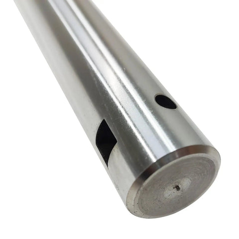 Close-up of 40mm Boring Bar For Portable Line Boring Machine with high strength alloy steel end view
